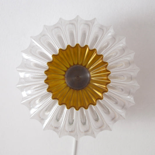 Kinkiet Słońce - Złoty