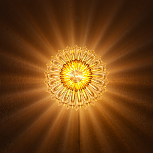 Sun Wall Light - Gold