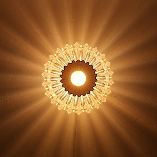 Słońce Wall Lamp - violet